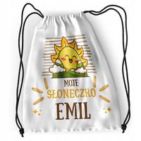 Plecak Sportowy Szkolny Dla Emila Syna Dziecka Z Nadrukiem Ze Zdjęciem
