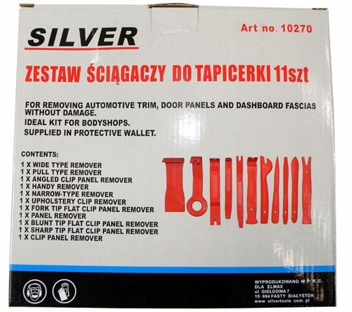 Zestaw ściągaczy do tapicerki 11 szt. na Arena.pl