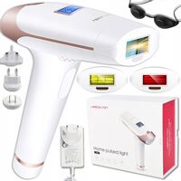 DEPILATOR LASEROWY IPL LESCOLTON T009i MOCNY BEZBOLESNY BIKINI DUŻY ZESTAW