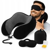 PODUSZKA PODRÓŻNA TURYSTYCZNA ROGAL DO SAMOLOTU + OPASKA + ZATYCZKI GRATIS