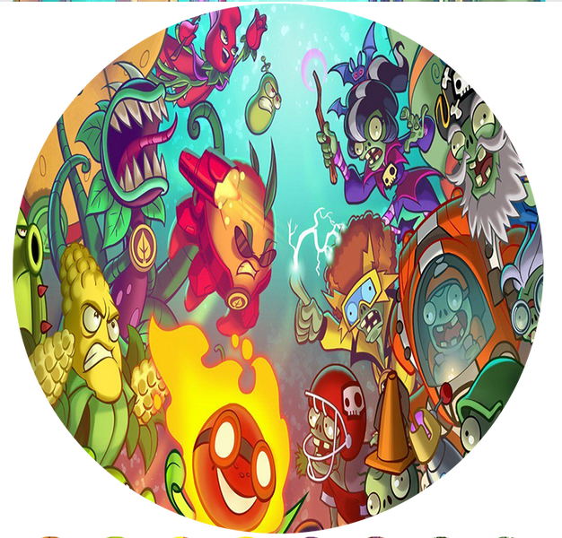 Podkładka pod myszkę Plants vs Zombie zdjęcie 2