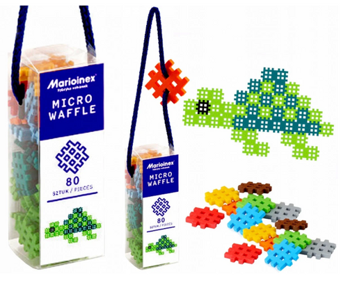 Marioinex -Klocki micro waffle 80 szt na Arena.pl