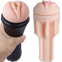 SZTUCZNA POCHWA WAGINA Z EFEKTEM SSANIA TUBA FLASHLIGHT SEX MASTURBATOR