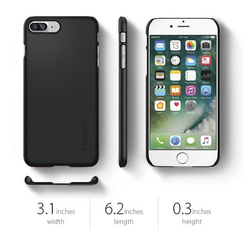 Etui Spigen Thin Fit Iphone 7/8 Plus Black na Arena.pl