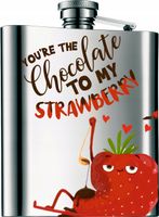 Piersiówka prezent na WALENTYNKI dla faceta TANIO