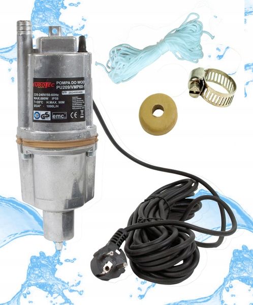 POMPA GŁĘBINOWA DOLNOSSĄCA MEMBRANOWA DO STUDNI NUREK zdjęcie 2