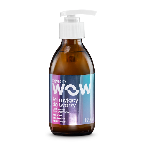 SYLVECO WOW Żel myjący do twarzy 190ml zdjęcie 1