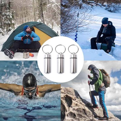 Brelok Pojemnik Skrytka Tabletki Leki 3 Szt na Arena.pl