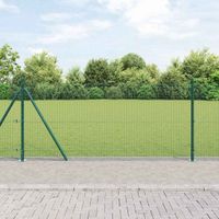 Słupek ogrodzeniowy. Zielony 50 x 0,8 m (siatka 16 x 16 mm)