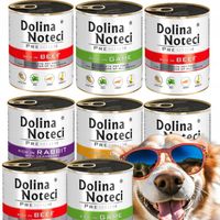 DOLINA NOTECI PREMIUM MIX SMAKÓW KARMA MOKRA PSA 800g x 8 BEZ RYB BEZ