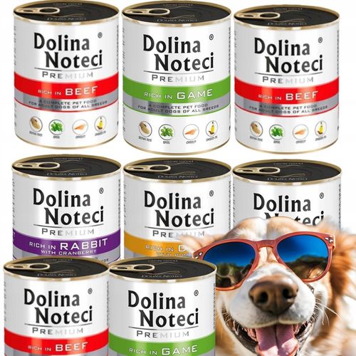 DOLINA NOTECI PREMIUM MIX SMAKÓW KARMA MOKRA PSA 800g x 8 BEZ RYB BEZ na Arena.pl