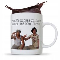 Kubek Prezent Dla Dziewczyny Cory I Trevor Z Nadrukiem Ze Zdjęciem
