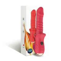 armony point a czerwony - wibrujący stymulator z funkcją ruchu, 9 trybow