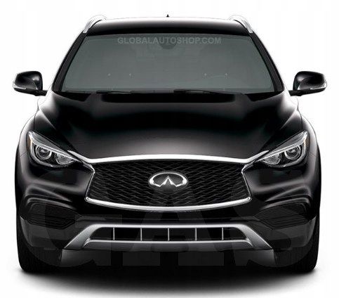 Infiniti QX30 - Chromowane Listwy Grill Chrom Atrapy Zderzaka Tuning na Arena.pl