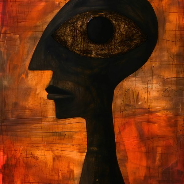 Plakat 80x80cm Głęboki Wgląd zdjęcie 1