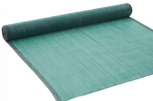 SIATKA CIENIUJĄCA 1,5x50m MASKUJĄCA OSŁONA 80g NA OGRODZENIE PŁOT 75% +UV na Arena.pl