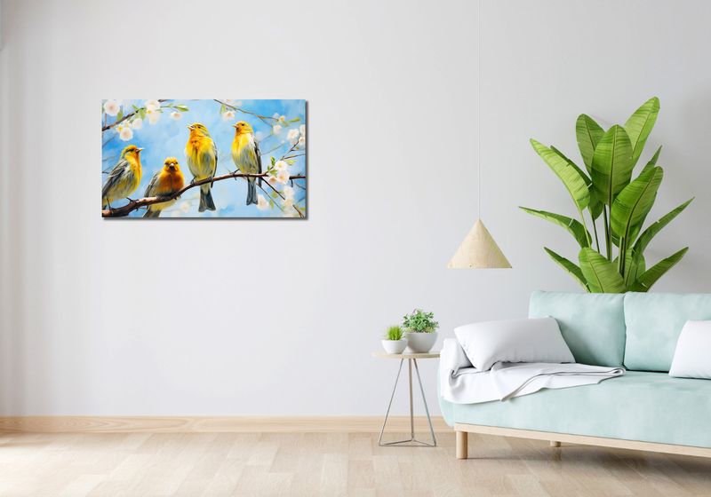 Obraz 90x50cm Wiosenne Pogwizdy zdjęcie 2