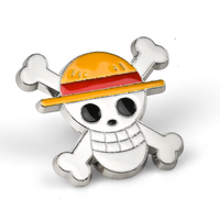 Straw Hat Crew | 4 cm | Metal | Przypinka | One Piece