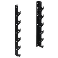 Wieszak na gryfy olimpijskie STR46 przyścienny 180kg poziomy HMS Q235A