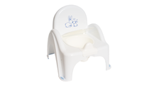 TEGA PO-065-103 Nocnik krzesełko Króliczki z pozytywką biały