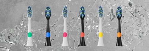 Zestaw 2x Szczoteczka Soniczna do Zębów + Etui + 8 Końcówek - Elektryczna na Arena.pl