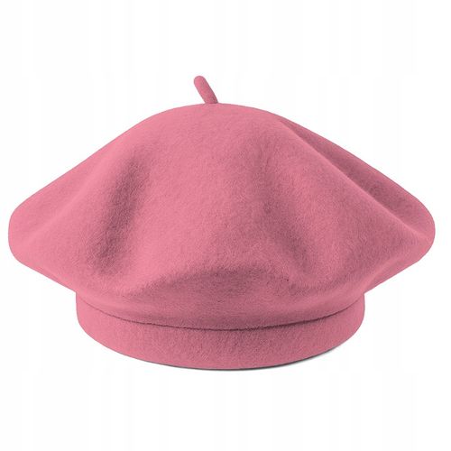 BERET FRANCUSKI DAMSKI z antenką damski w stylu francuskim wełniany na Arena.pl