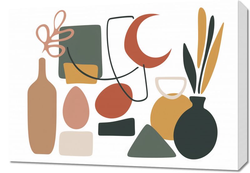 Obraz 70x50cm Formy Wyzwolone zdjęcie 1