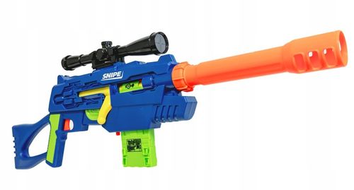 SNAJPERKA SNIPE PISTOLET KARABIN SNAJPERSKI PLUS STRZAŁKI NERF zestaw na Arena.pl