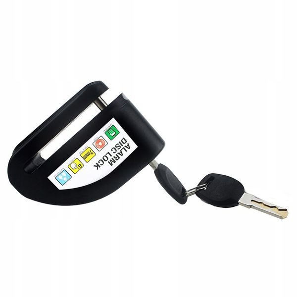 Blokada Tarczy Hamulcowej z Alarmem Do Motocykli i Rowerów Wodoodporna zdjęcie 5
