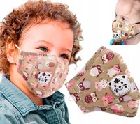 Maseczka Bawełniana Dla Dzieci Maska Na Twarz