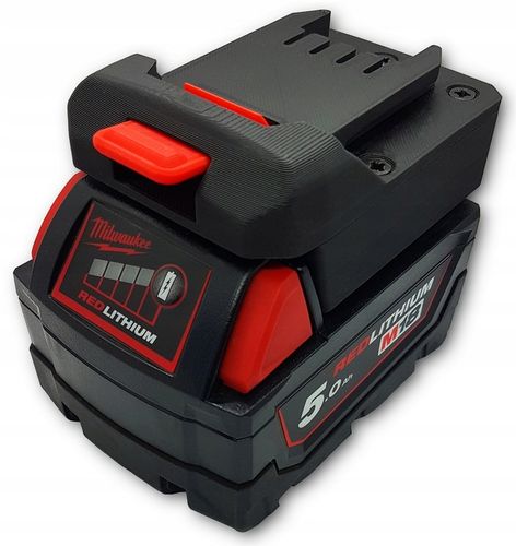 Adapter Przejściówka Baterii Milwaukee Do Narzędzi Parkside i Performance na Arena.pl