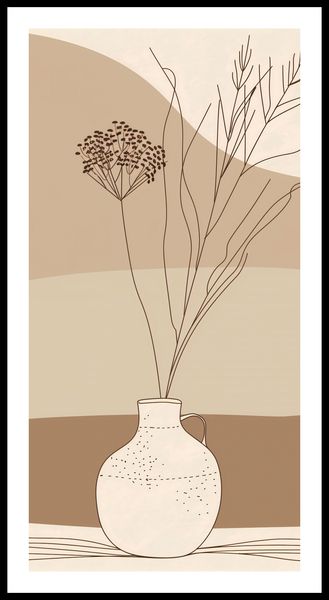 Plakat 50x100cm Kojący Wazon zdjęcie 3