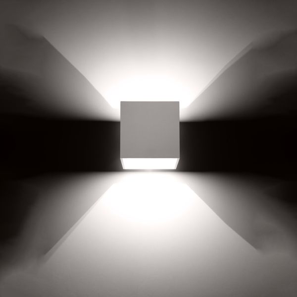 Kinkiet QUAD 1 biały zdjęcie 3