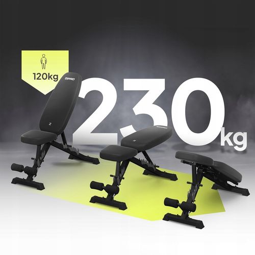 Ławka Treningowa do ćwiczeń Ławeczka prosta regulowana Składana Zipro na Arena.pl