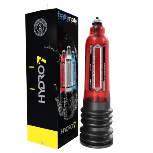bathmate hydro7 brilliant red - zaawansowana pompa wodna, rozmiar m na Arena.pl