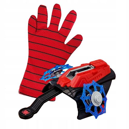 ZESTAW SPIDERMAN 4w1 WALKIE TALKIE RĘKAWICA WYRZUTNIA SIECI STRZAŁKI PAJĄK na Arena.pl