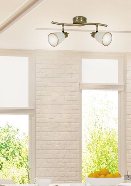 Regent listwa 2x40W G9 patyna (bż) zdjęcie 2