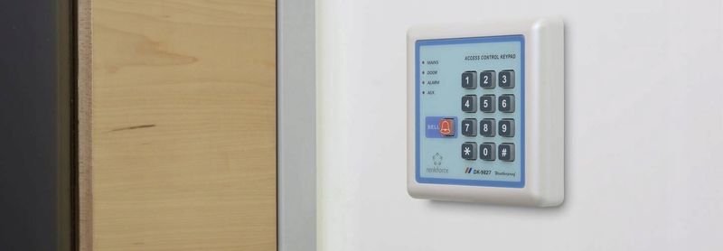 Zamek CYFROWY kodowy PODŚWIETLANA klawiatura wodoodporny IP65 DZWONEK zdjęcie 4