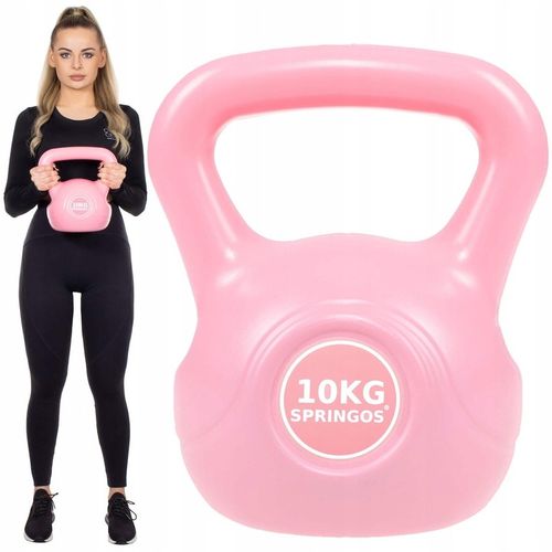 KETTLEBELL odważnik 10 KG kula KETTLE HANTLA hantel FITNESS ABS DO ĆWICZEŃ na Arena.pl