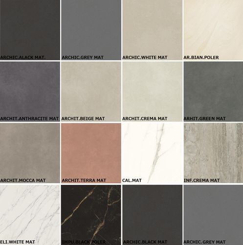 gres 59,8/59,8 cm rektyfikowany matowy satynowy na Arena.pl