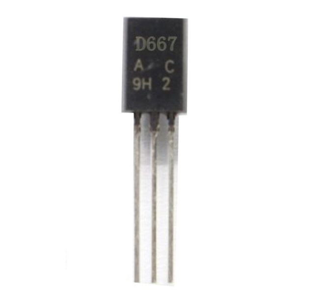 Tranzystor 2SD667 2SD667AC 1A 120V NPN zdjęcie 1