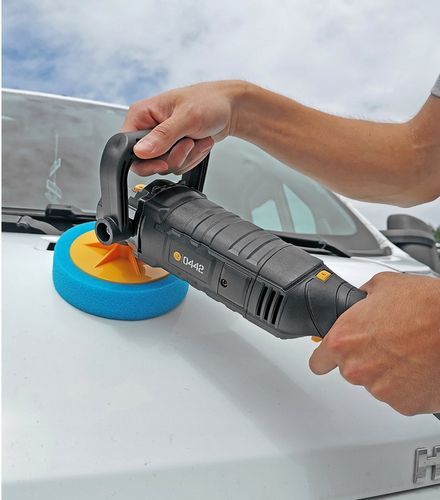 POLERKA Samochodowa Szlifierka 2600W z REGULACJĄ Obrotów + 4x GĄBKA MP0442 na Arena.pl