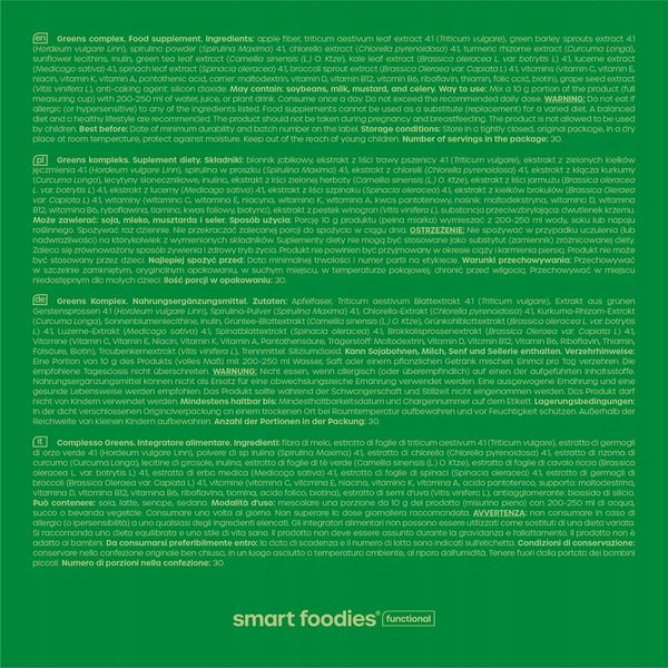 Smart Detox greens komplex 300 g zdjęcie 7