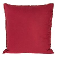 POSZEWKA BAWEŁNA LEN 45X45 CM CZERWONA