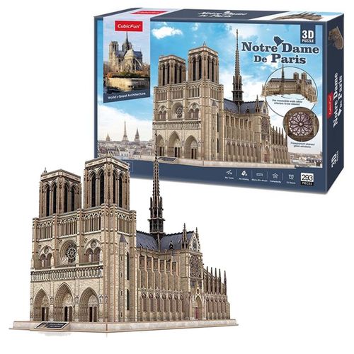 Puzzle 3D Notre Dame De Paris 2606 na Arena.pl
