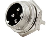 Gniazdo CB mikrofonowe 4PIN do obudowy