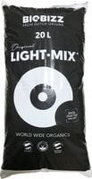BIOBIZZ LIGHT-MIX 20L, Organiczna ziemia kwiatowa z perlitem, pH 6.2