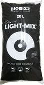 BIOBIZZ LIGHT-MIX 20L, Organiczna ziemia kwiatowa z perlitem, pH 6.2