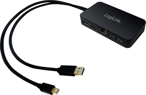 LogiLink Adapter miniDP do HDMI/ DP/LAN/USB3.0 na Arena.pl