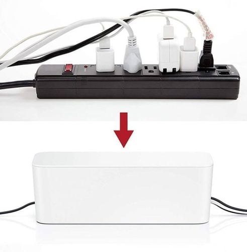 POJEMNIK ORGANIZER NA KABLE PUDEŁKO LISTWY KABLI L na Arena.pl